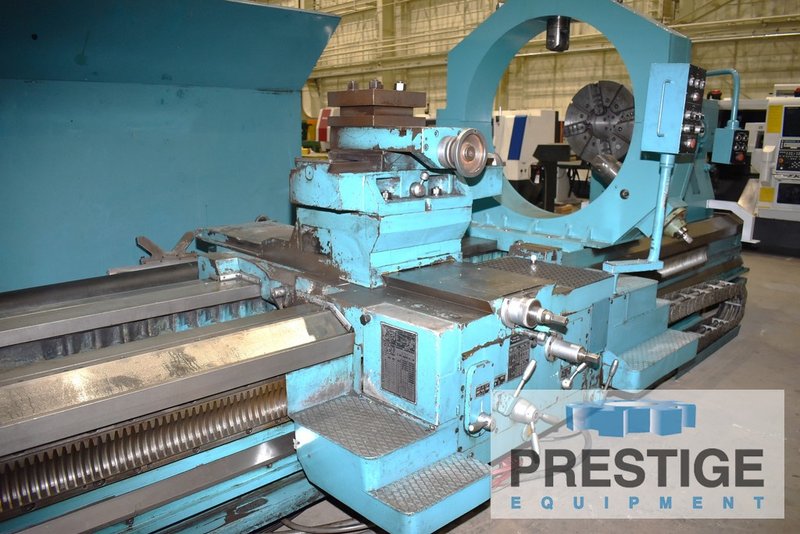 63" X 196" Poreba TCG160, 40 Ton Capacity, Inch/Metric Threading, Boring Bar Attach., 100 HP #32138
