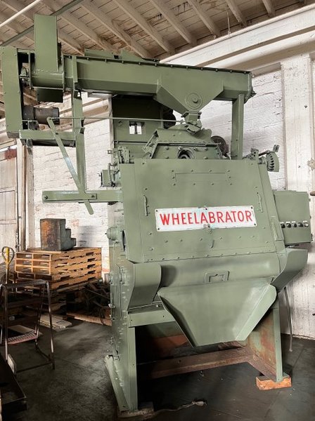 WHEELABRATOR MB300? TUMBLAST 42" X 27" DOOR SHOT BLASTER
