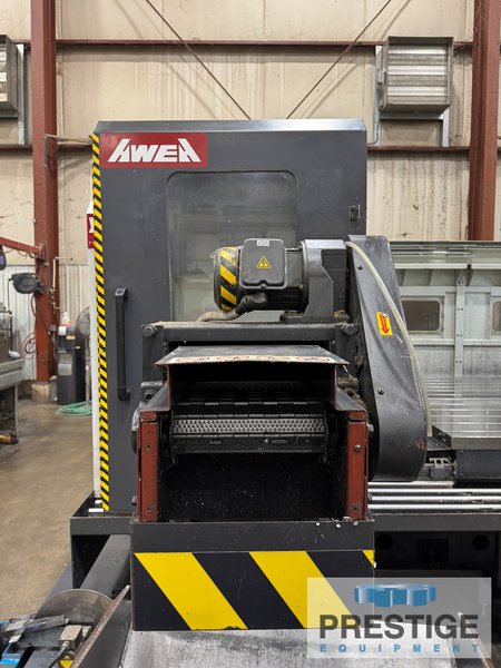 AWEA LP-4025Z  5-Face CNC Bridge Mill, X-157", Y-98", 106" B/C, Fanuc 31i, 60 ATC, ACC, Rt Angle Head, 2014 #43951