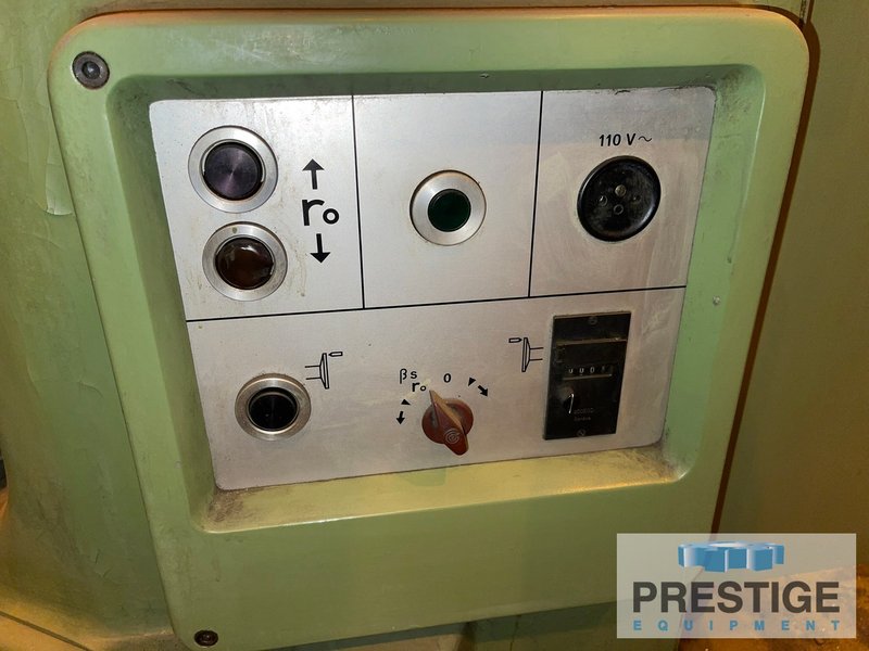 Maag HSS-60BC,12.6" Max. Gear Width,2-15 Module,8-350 Teeth,1976,#21410