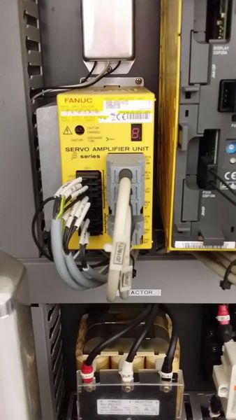 Specifications:  NC Controller: Fanuc Oi-TB Spindle Motor: 11 HP Max Spindle Speed: 3,500 RPM Taper: MT#4  Chucksize: 10" Turning Diameter: 13.79"  Machining Length: 24.80" Number of tool station: 10 Rapid Speed (X / Z) mm/min: 30/30 Max. Stroke  (X