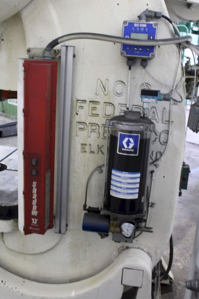 60 TON FEDERAL MODEL #6 OBI BACKGEARED PRESS: STOCK #70710