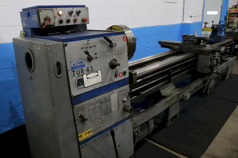 24" X 120" POLAMCO ENGINE LATHE: STOCK #73233