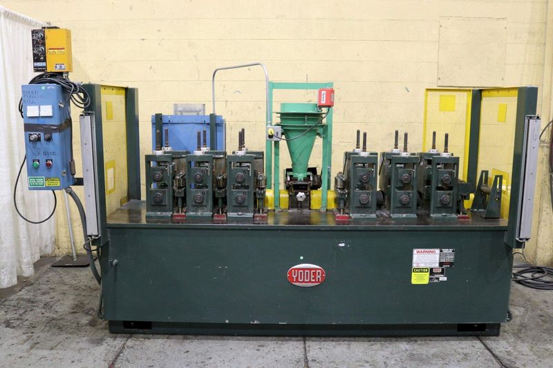 6 STAND X 1-1/2" YODER ROLLFORMER: STOCK #72534