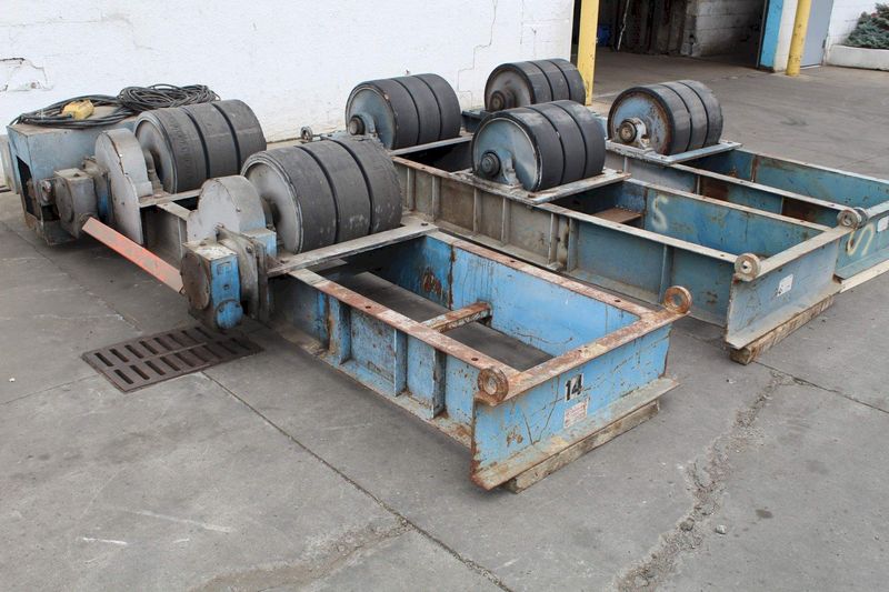 90/135 TON JOE FULLER TANK TURNING ROLLS: STOCK #72257