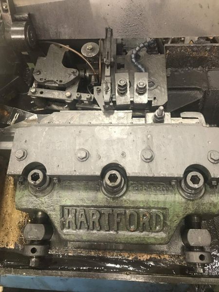 3/8" X 3" HARTFORD MODEL #10-400 HIGH SPEED THREAD ROLLER: STOCK #70470