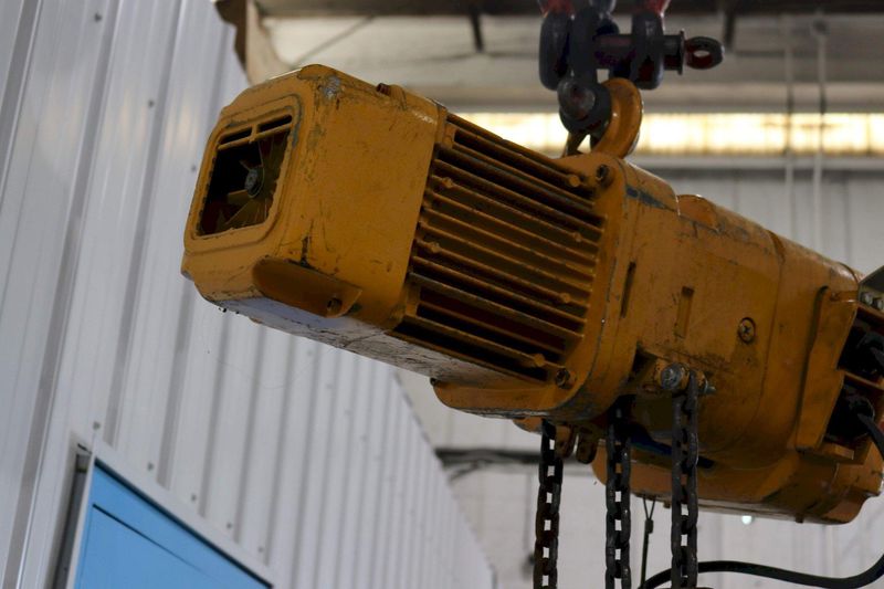 1 TON HARRINGTON SINGLE PHASE ELECTIC CHAIN HOIST: STOCK #69517
