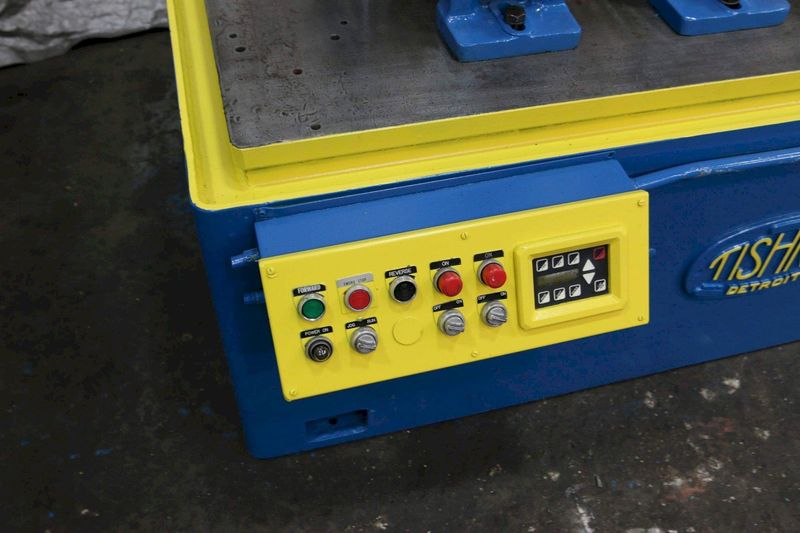 10 STAND X 2.5" TISHKEN MODEL 10HHW2-1/2 ROLLFORMER: STOCK #69301