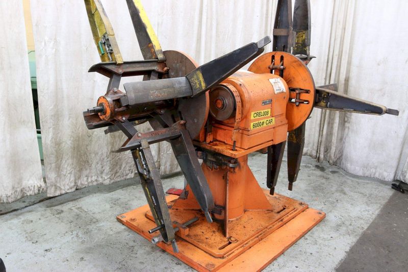 6000 LBS X 18' DOUBLE END COIL REEL: STOCK #68536