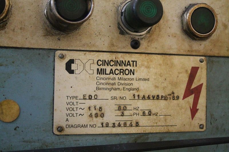 CINCINNATI MODEL #415-16 VERTICAL MILL: STOCK #65934