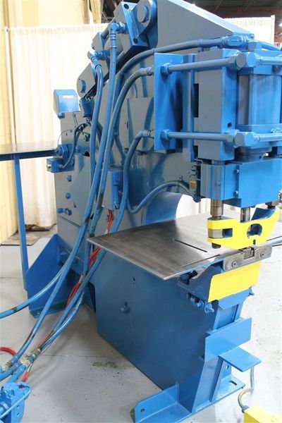 75 TON 6" X 6" X 1/2" BUFFALO 75 TON HYDRAULIC IRONWORKER: STOCK #57965