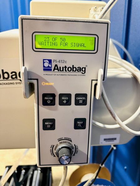 Autobag AB180 w/PI-412C Printer Bagger System
