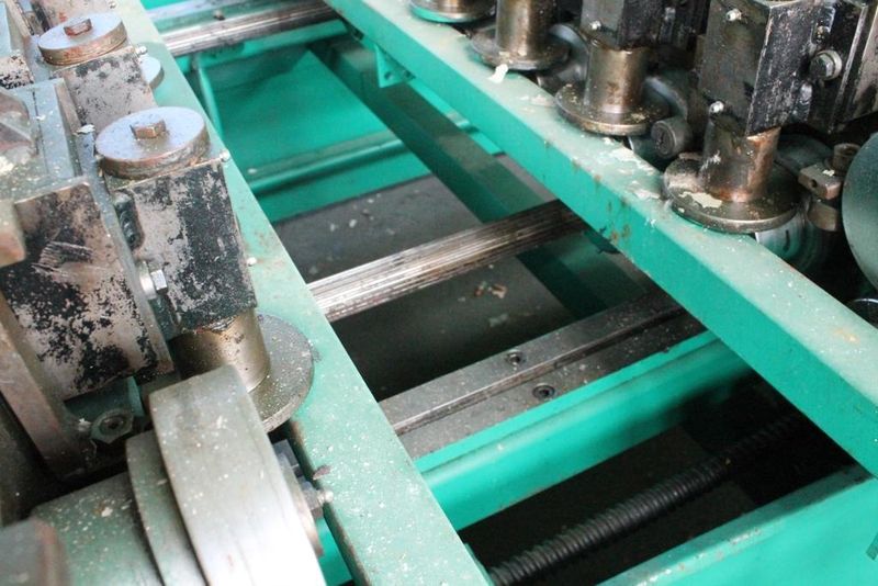 46" X 14 GAUGE ENGEL DUAL HEAD DUPLEX ROLLFORMER:   STOCK #2567