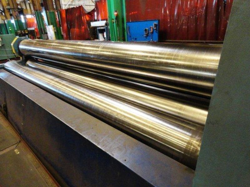 18' x 7/8' HELLER 4 ROLL CNC PLATE BENDING ROLL: STOCK 61938