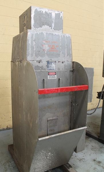 36' RAND BRIGHT BELT GRINDER & DUST COLLECTOR: STOCK #62629