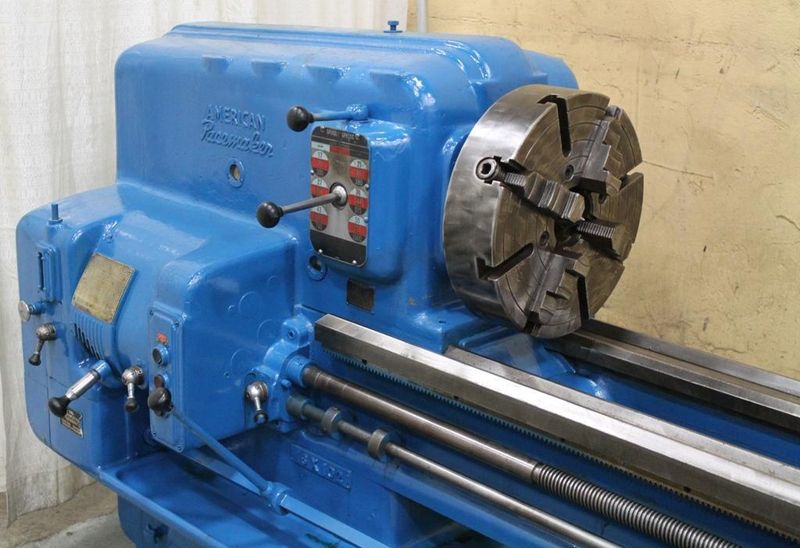 18" X 96" AMERICAN PACEMAKER ENGINE LATHE: STOCK #58999