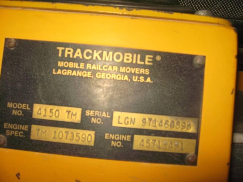 TRACKMOBILE MODEL 4150 RAILCAR MOVER: STOCK #63124