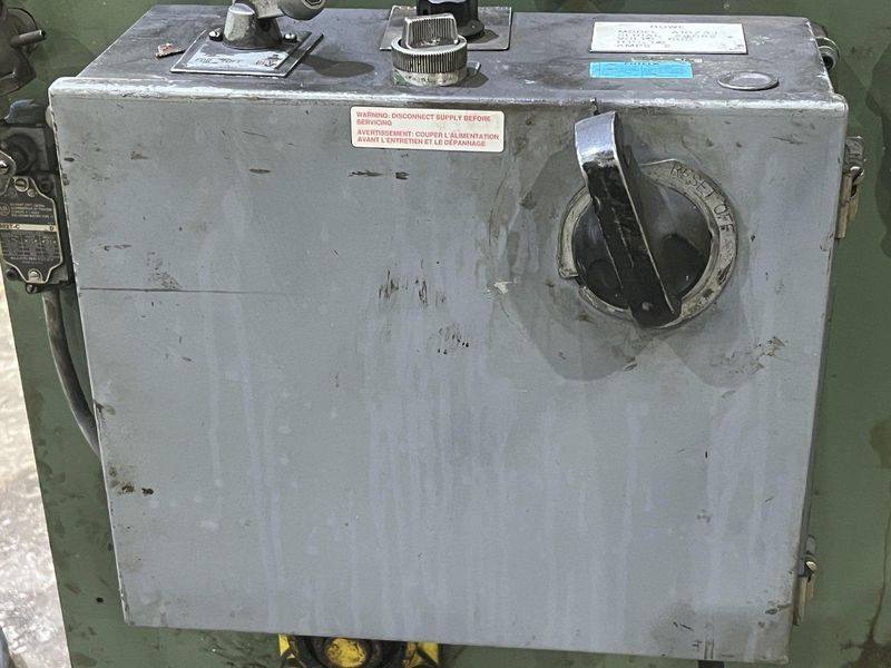 10" X .105" ROWE MODEL #A-10/3J ELECTRIC COIL STRAIGHTENER: STOCK #20253
