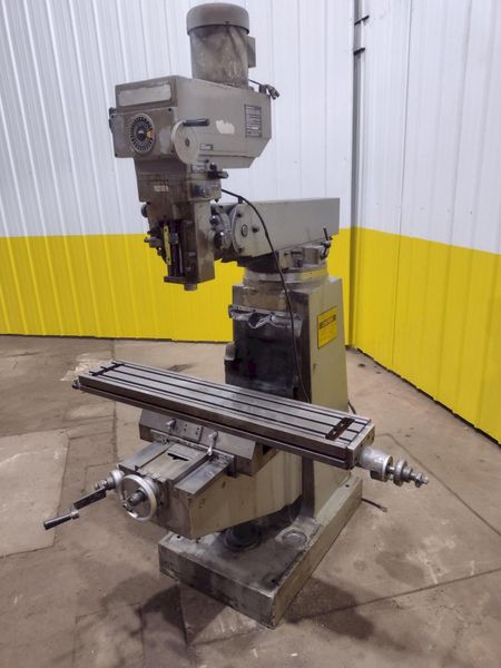 3 HP SUPERMAX MODEL #YCM-16VS VARIABLE SPEED VERTICAL RAM TYPE MILL: STOCK #19651