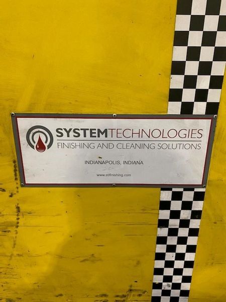 SYSTEM TECHNOLOGIES MODEL #CMI-123-480 CLEAN MACHINE HIGH PRESSURE STAINLESS STEEL PARTS WASHER: