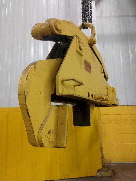 10,000 LB 5 TON ACCO MANSAVER MODEL G1616 SINGLE RIM VERTICAL COIL LIFTING TONG SCISSOR TYPE COI