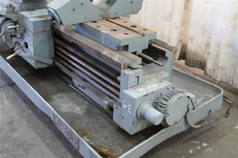 28" X 96" & 240" LODGE & SHIPLEY HOLLOW SPINDLE ENGINE LATHE, 12-5/8" HOLE: #10924