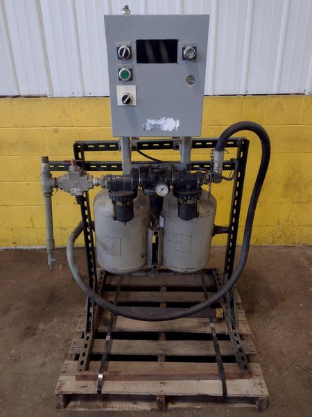16" REPUBLIC TUBE DRYER / BLOW OFF STATION MACHINE: STOCK #10821