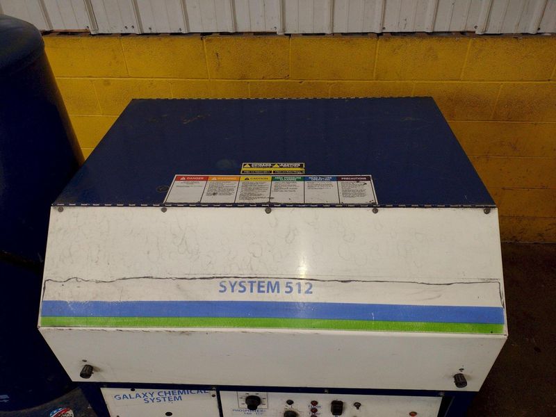 GALAXY CHEMICAL SYSTEMS MODEL 512 HIGH PRESSURE CLEANING MACHINE WASHER: STOCK 17892