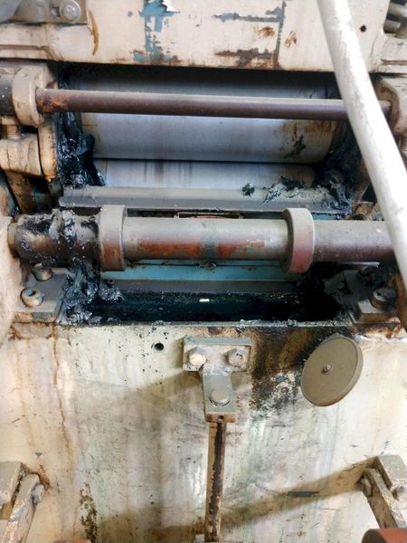 10,000 LB 5 TON X 12" X .156" LITTELL COIL FEED LINE WITH COIL REEL & STRAIGHTENER: STOCK 14941