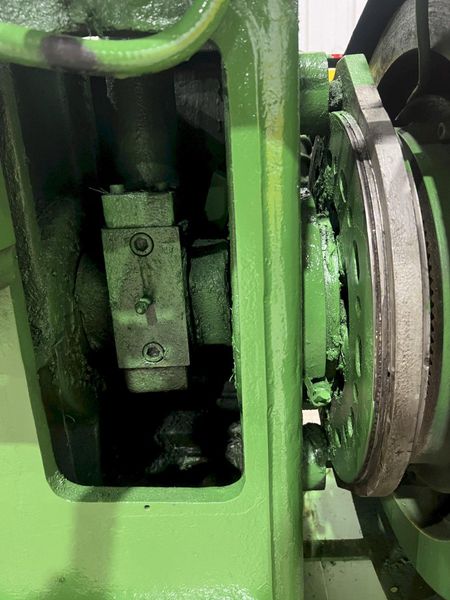 25 TON YODER MODEL #P-25 MECHANICAL CUTOFF PRESS, 2.25" STROKE : STOCK #20524