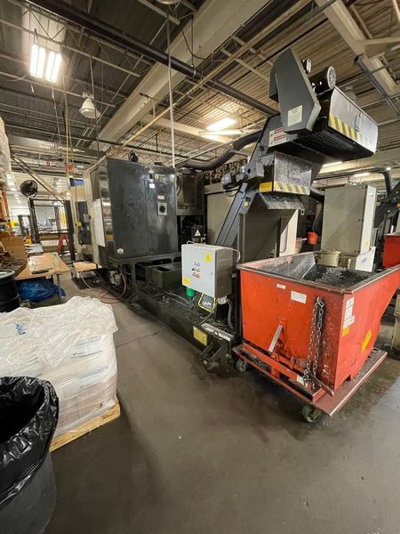 Hitachi Seiki HS630 4-Machine FMS Horizontal Machining Cell