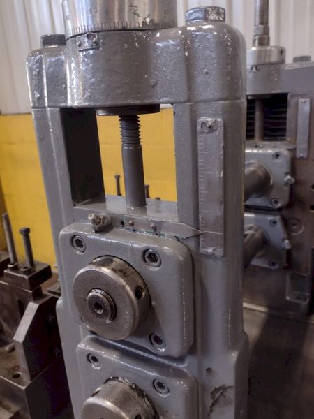 6  STAND x 1.5'  YODER MODEL M1-1/2 ROLLFORMER WITH 12" ROLL SPACE: STOCK #17190
