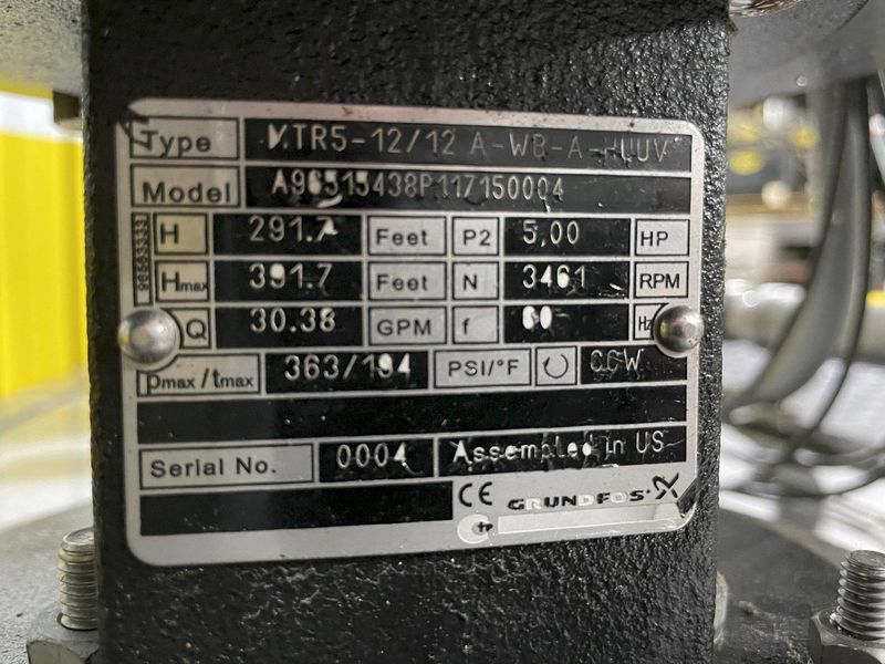 SYSTEM TECHNOLOGIES MODEL @CMI-123-480 CLEAN MACHINE HIGH PRESSURE STAINLESS STEEL PARTS WASHER: