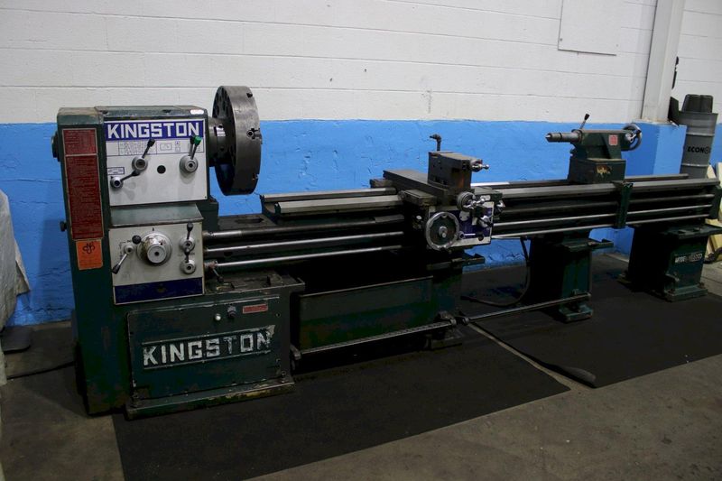 24" X 118" KINGSTON GAP BED ENGINE LATHE: STOCK #66727