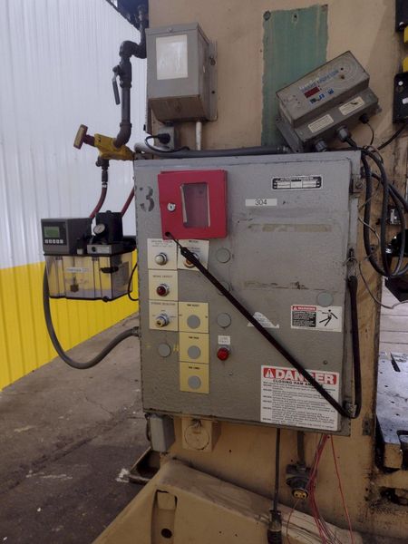 75 TON BLISS MODEL #C75 OBI STAMPING PRESS, 6" STROKE: STOCK #19175