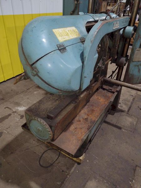 12" X 12" WELLS MODEL 1270 WELLSAW  HORIZONTAL SAW: STOCK #18510