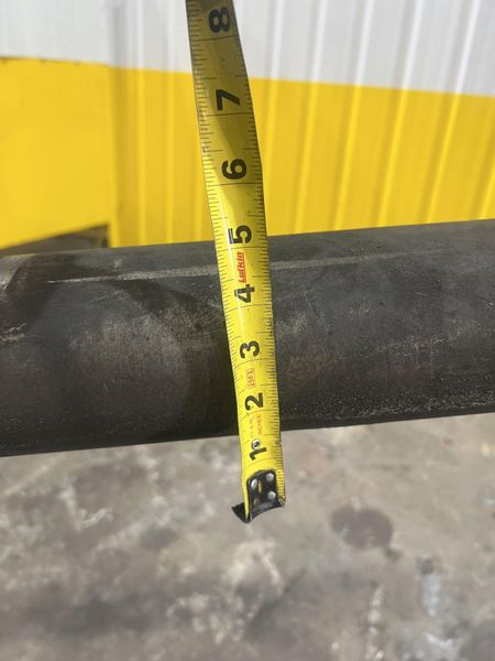 5" DIAMETER X 84" BORING BAR WITH MORSE TAPER: STOCK #20647