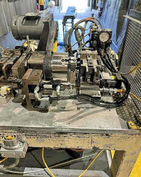 Tube Straightener and Cut-Off Machine, Komo Machine
