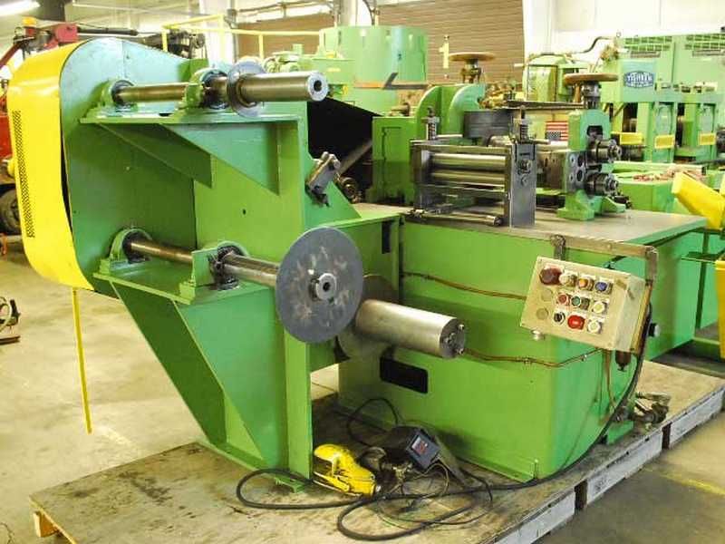 12" x 2.50" x 1,000# Ruesch Slitting Line