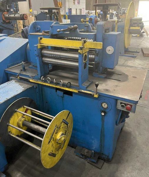 18" x 2.875" x 4,000# Ruesch Slitting Line