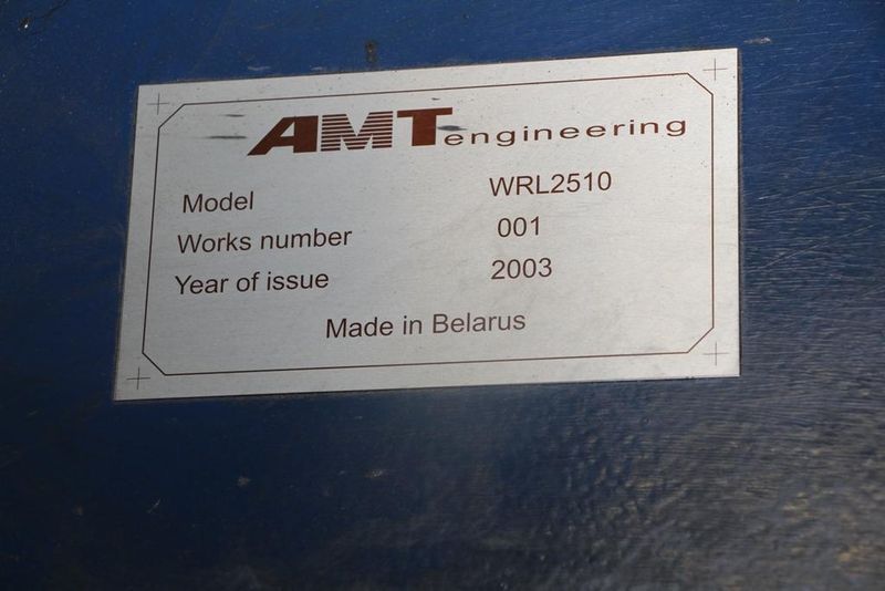 13-1/2" AMT CROSS-WEDGE FORGE ROLL MACHINE: STOCK 12192
