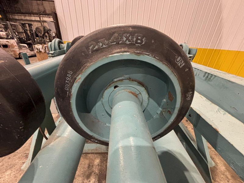 10,000 LBS ARONSON MODEL #WRU10PT WELDING POSITIONER WITH TANK TURNING ROLLS: STOCK #23235