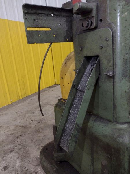6 TON TISHKEN 2 POST MODEL #CO-2HW CUT OFF PRESS 1.5" STROKE: STOCK #23570