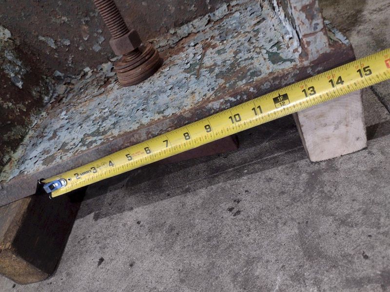36" 3 POINT ENGINE LATHE LARGE STEADY REST: STOCK #23368