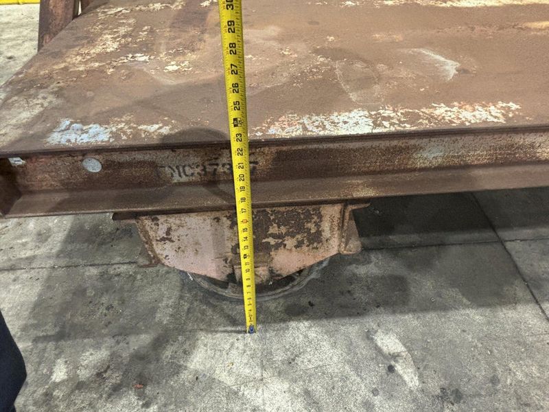 20,000 LBS (10 TON) x 120" x 60" STEEL WITH HARD TIRE TRANSFER CART CAR: STOCK #23237