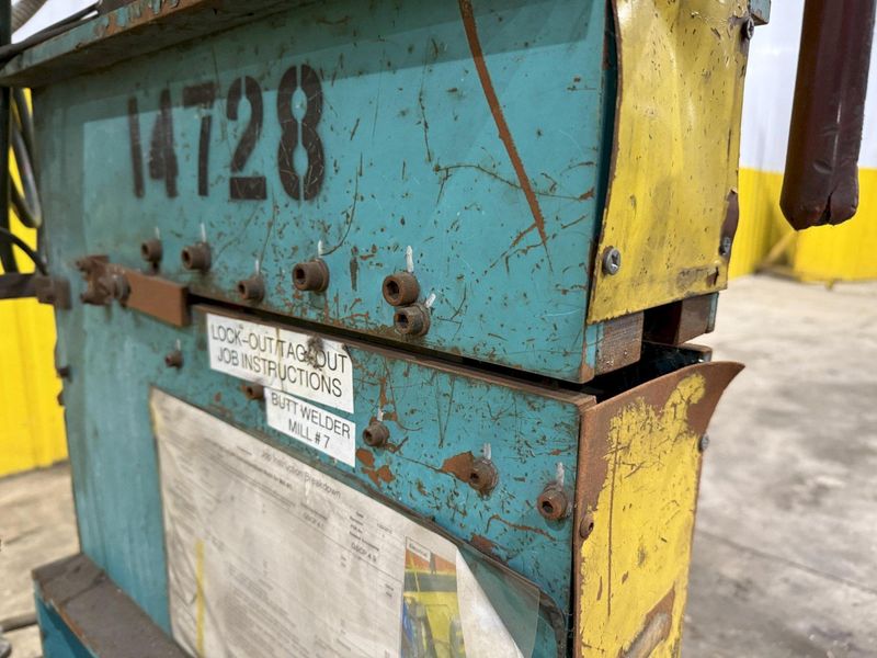 10" GUILD MODEL #PSA-135-10 SHEAR END COIL STRIP WELDER: STOCK #22609