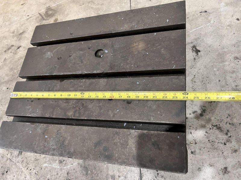 20" X 24" X 23"  CARLTON TILTING DRILL TABLE: STOCK #21798