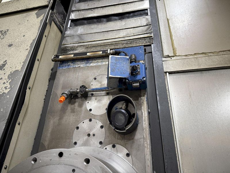 Used, 6" Giddings & Lewis CNC Table Type Horizontal Boring Mill