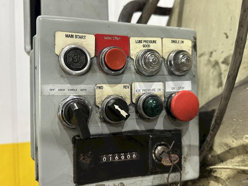 60 TON L&J MODEL #W60 OBI STAMPING PRESS 6" STROKE: STOCK #23648