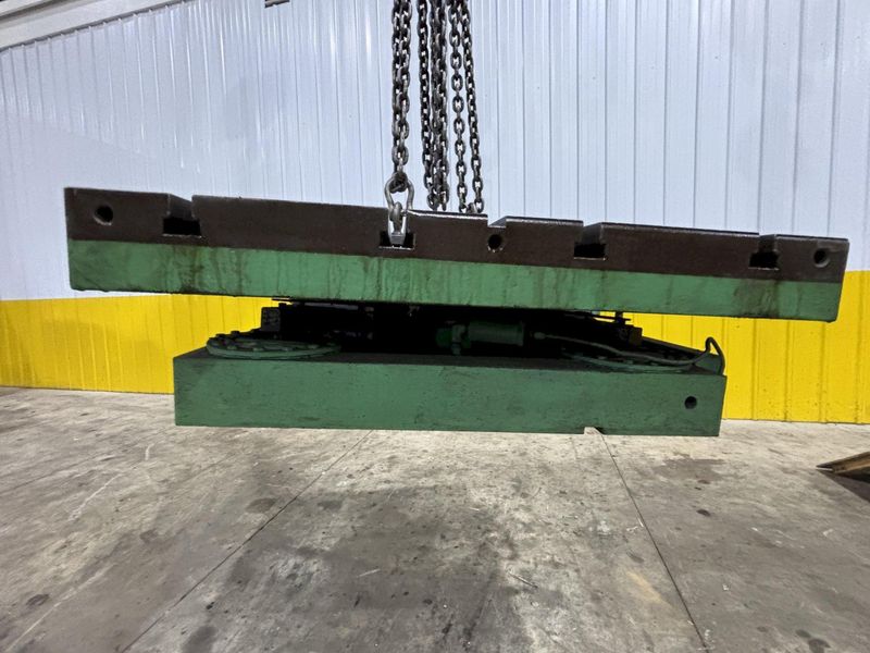 36" X 48" GIDDINGS & LEWIS AIR LIFT ROTARY TABLE: STOCK #23588